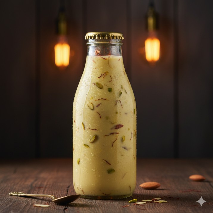 Badam Kesar Milk Bottle